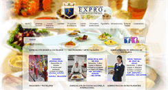 Desktop Screenshot of expro.edu.pe
